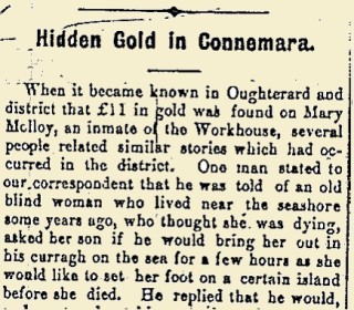 Snippet taken from the Galway Express 20 May 1916