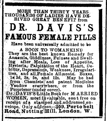 Dr. Davis's Pills for Women